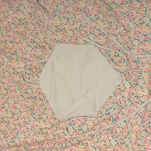 Strappy Tan Crop Top